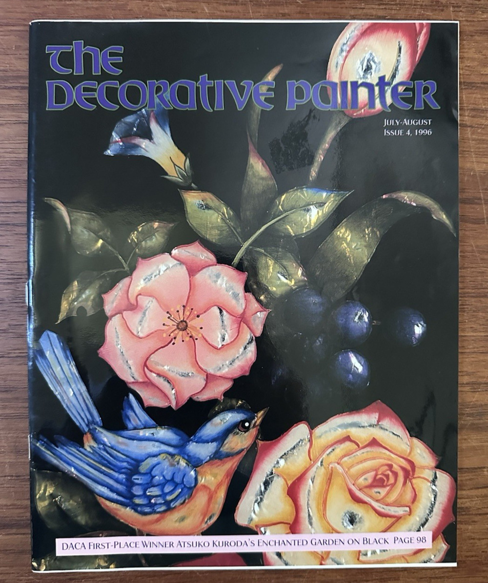 The Decorative Painter Magazine July/August 1996 Issue 4 Tole Art Painting